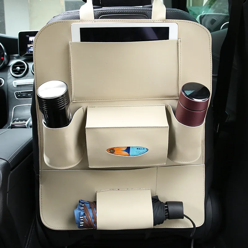 Автомобильный органайзер сумка для хранения сидений автомобиля на спинку кресла