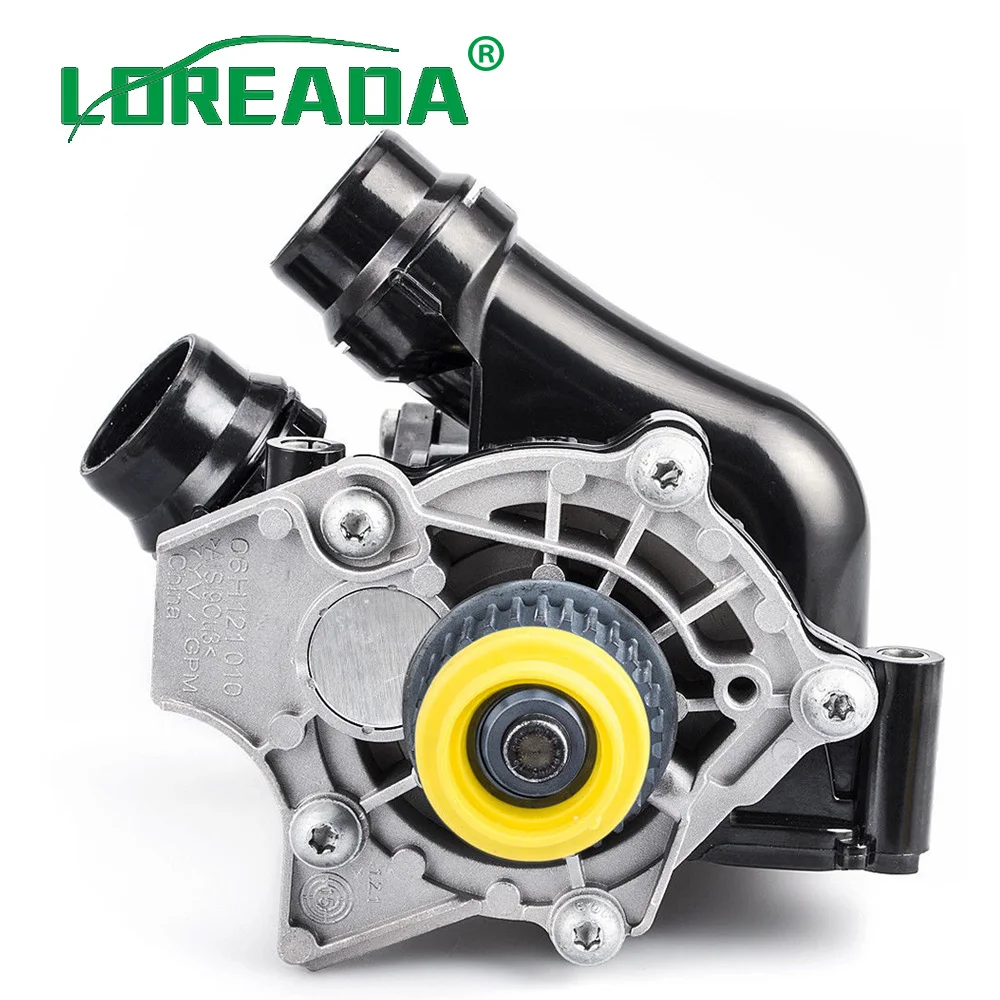 LOREADA 06H121026BA 06H121026AF 06H121026CF охлаждающий водяной насос Термостат в сборе для Audi A4 A5 Quattro Golf Passat