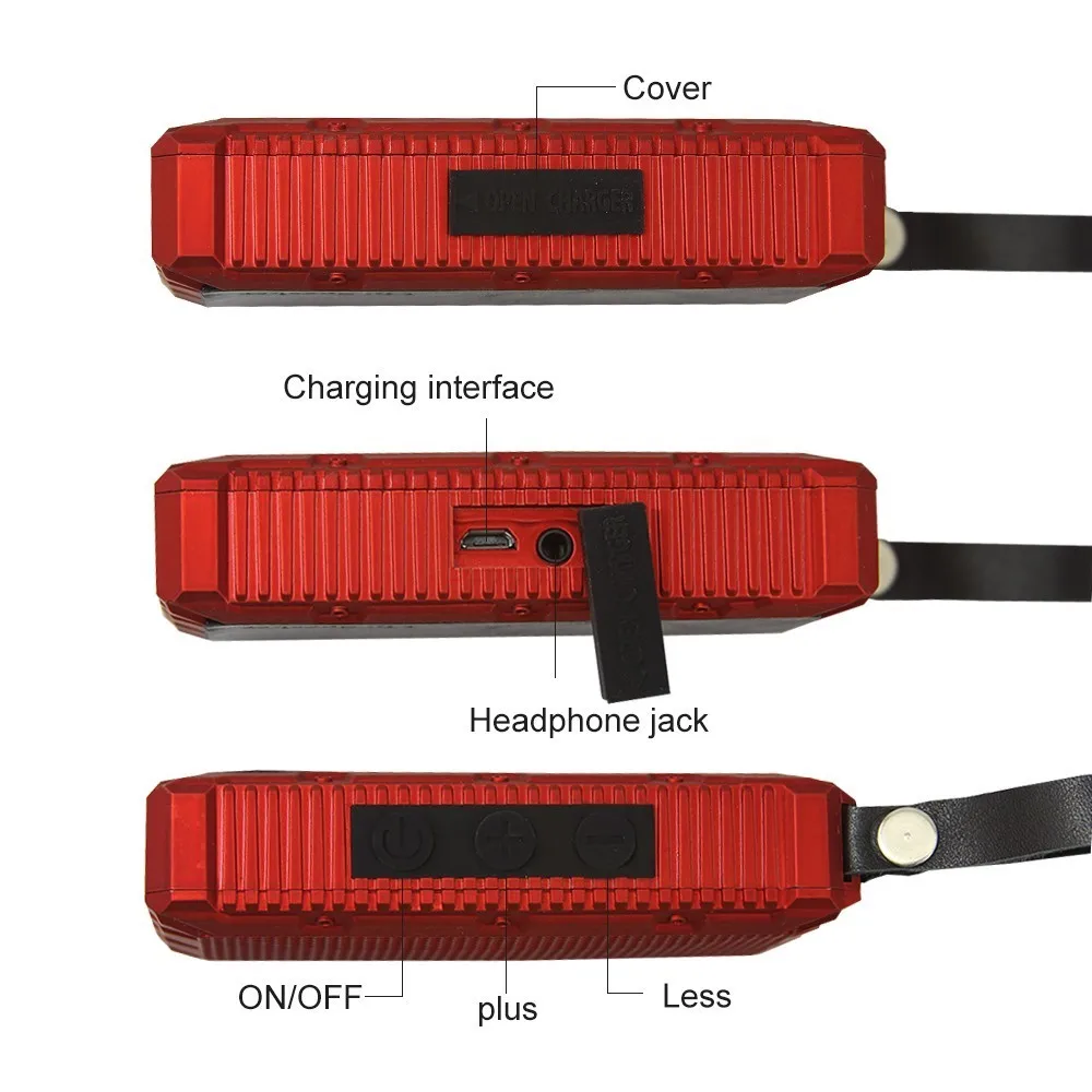 CHYI мини портативный Bluetooth динамик сабвуфер звуковая коробка музыкальная Колонка