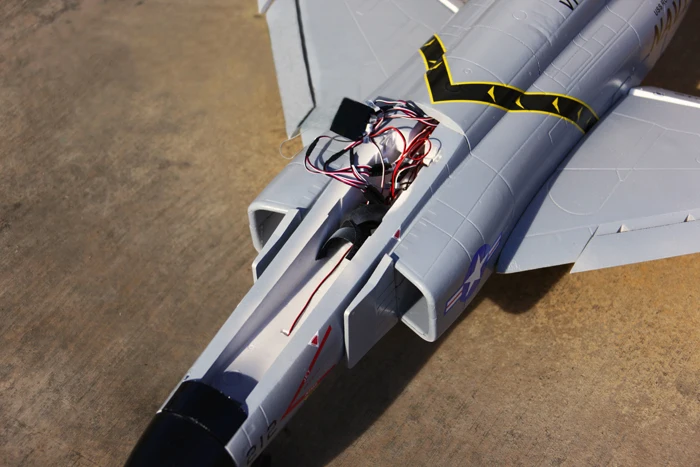 LX/полет в небе хобби F-4 Twin 70 мм 12-лезвие комплект планера