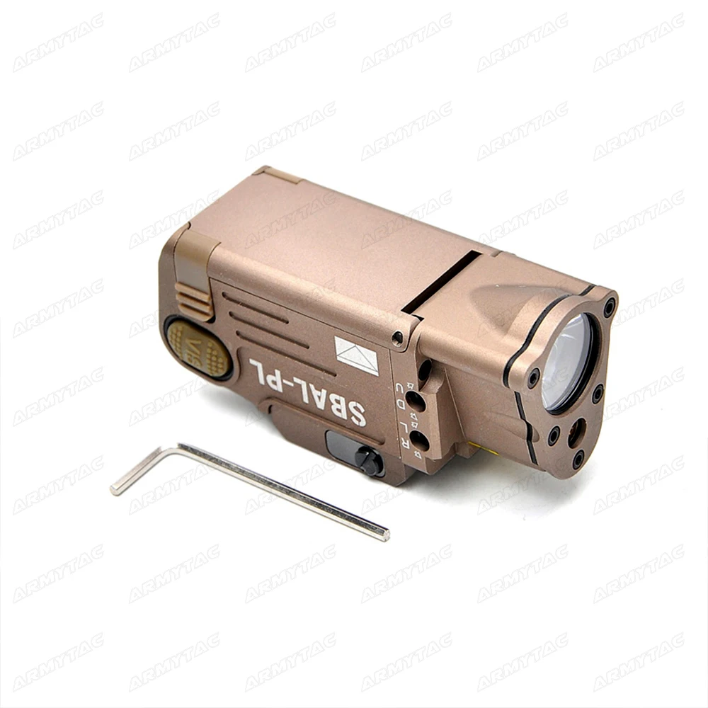 ArmyTac Tactical Laser Flashlight SBAL-PL Hunting Weapon Light Combo Red Pistol Constant &amp Strobe Gun Picatinny Rail | Спорт и
