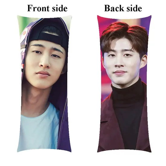 picture Kpop B. I Бобби Ким ханбин Jin Hwan дома обнимая Длинная Подушка Чехол настроить - Цвет: picture