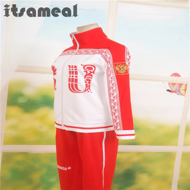 Новый аниме Юри! На льду костюмы для косплея Виктор Никифоров одежда