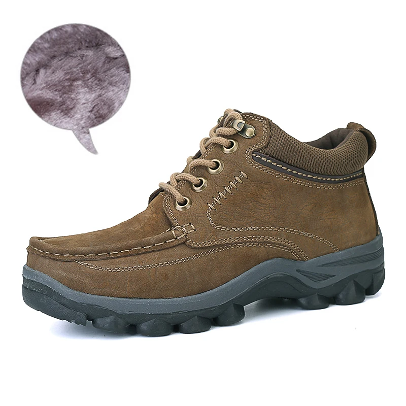 Брендовые уличные мужские Ботильоны JINTOHO обувь для горного туризма мужская