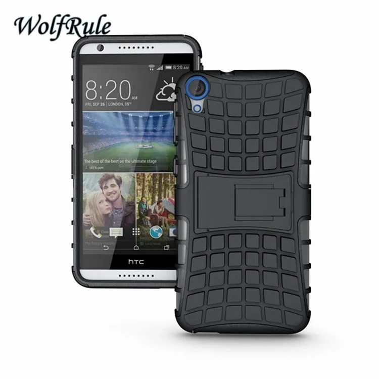 Чехол WolfRule для HTC Desire 820 чехол из ТПУ и пластика с держателем бронированный бампер