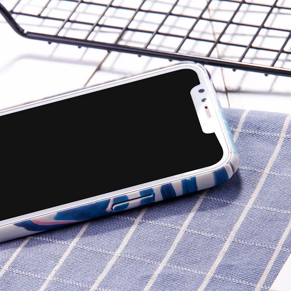 Boucho для iphone 6 6s 7 8 plus Чехлы Coque модные художественные растения лист печати чехол X