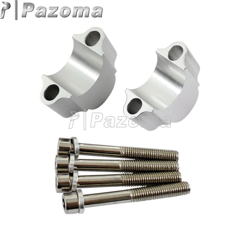 Алюминиевая стойка на руль для мотоцикла 30 мм 1 2 дюйма 1/8 28 мм|fat bar|handle bar risershandlebar