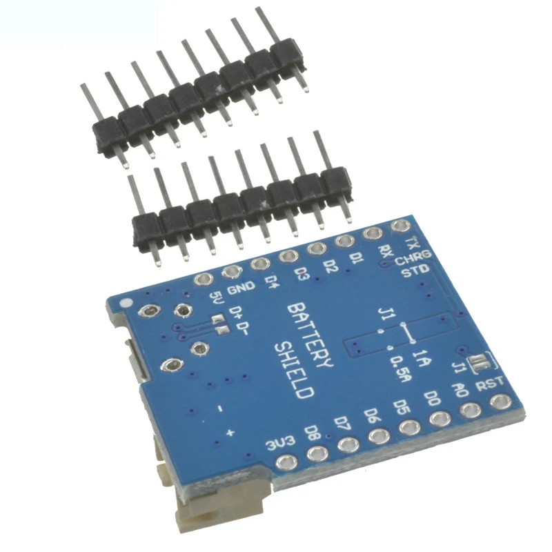 AAAE D1 Мини Защита аккумулятора USB один литиевый аккумулятор Зарядка Boost модуль с Pins