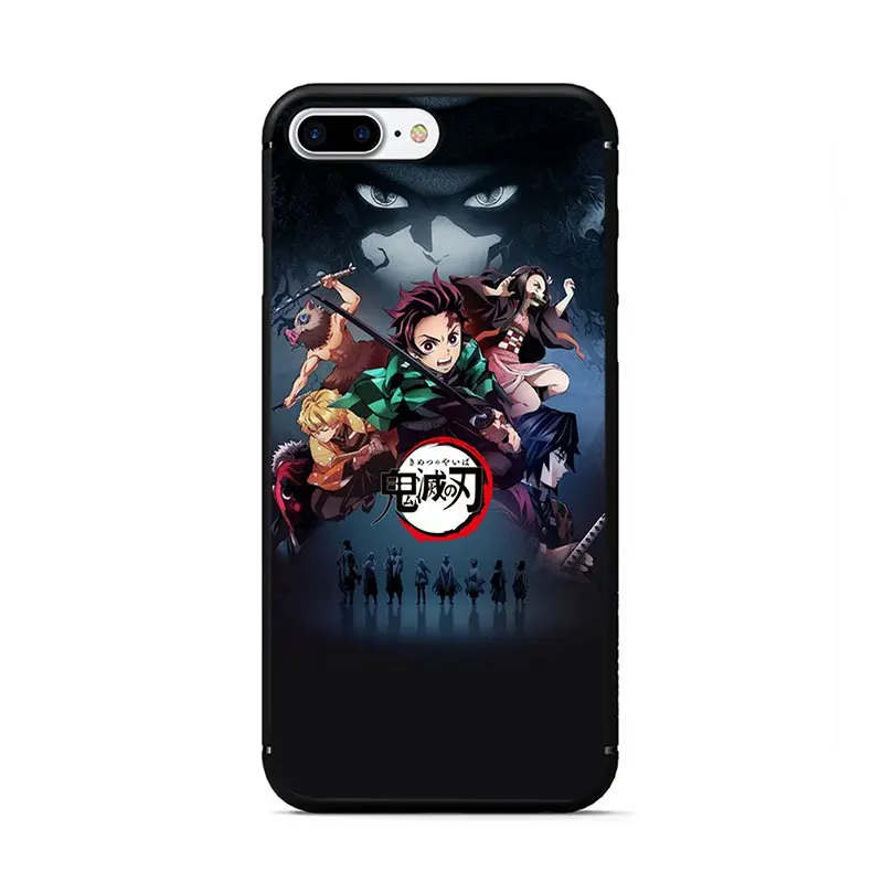 B3 Аниме Demon Slayer Kimetsu no Yaiba Мягкий ТПУ чехол для телефона для iPhone 11 Pro 5 5S 6 6s 7 8 Plus X XR XS MAX - Цвет: B3
