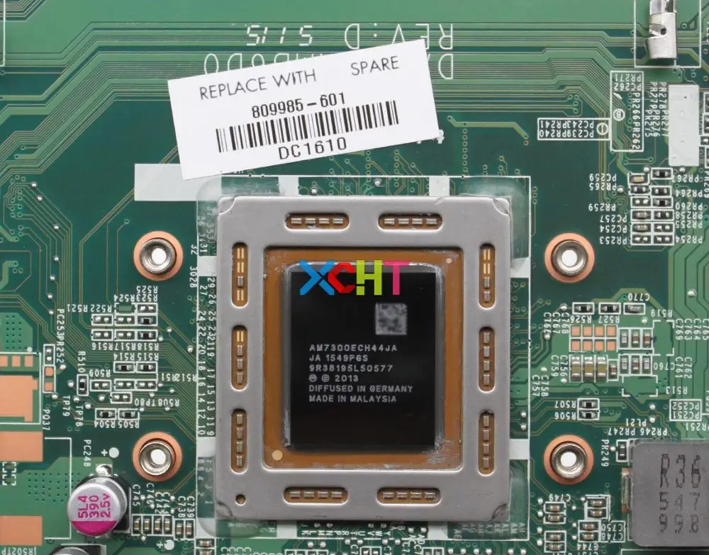 for HP NoteBook 17 17Z 17-P 17Z-P000 Series 809985-601 DAY21AMB6D0 UMA A10-7300 A76M Laptop Motherboard Tested &amp working perfect |