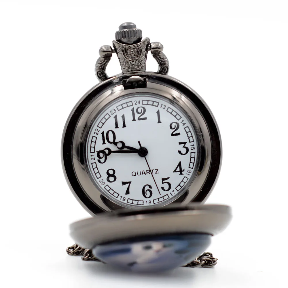 Модные милые белые часы с кошкой Китти черные/Серебристые/Бронзовые кварцевые