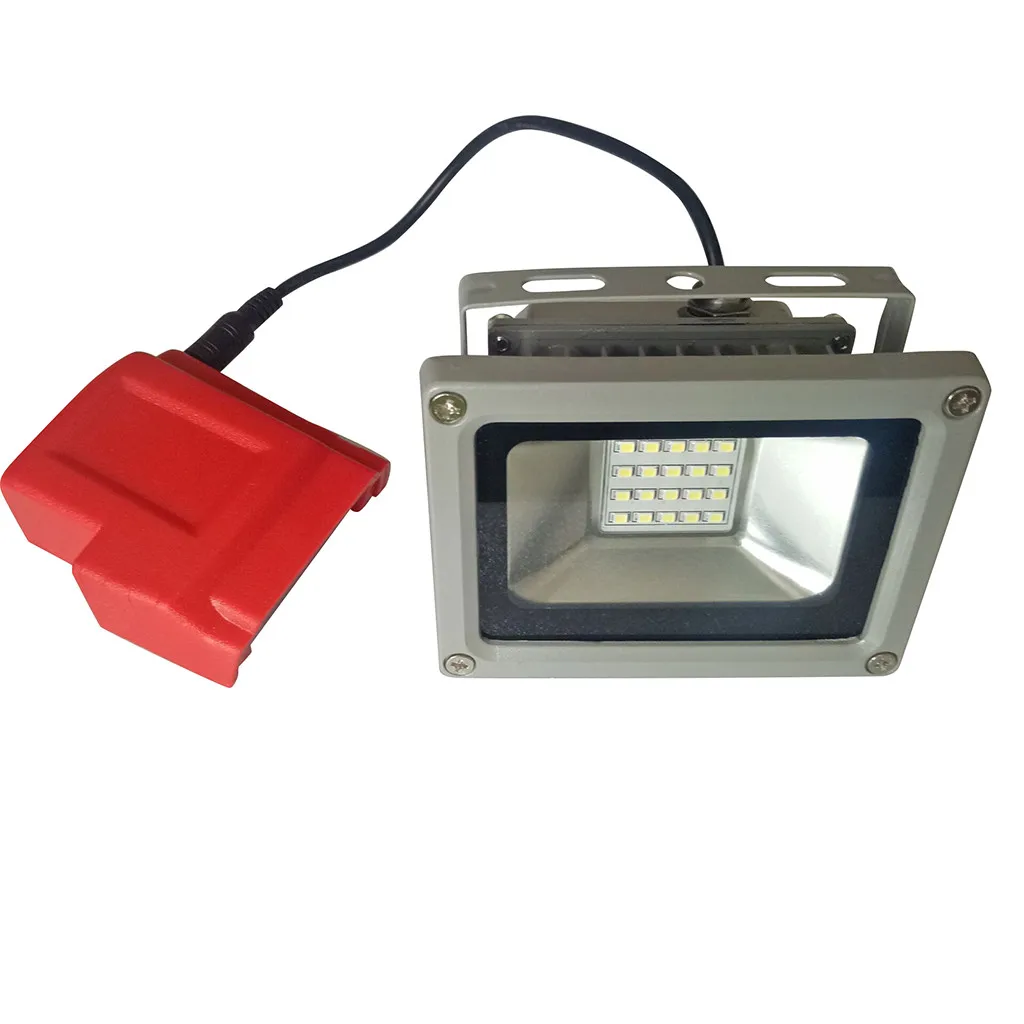 Светодиодный светильник и usb порты зарядное устройство lanterna tatica адаптер для Milwaukee 49-24-2371 M18 люстра светильник ing