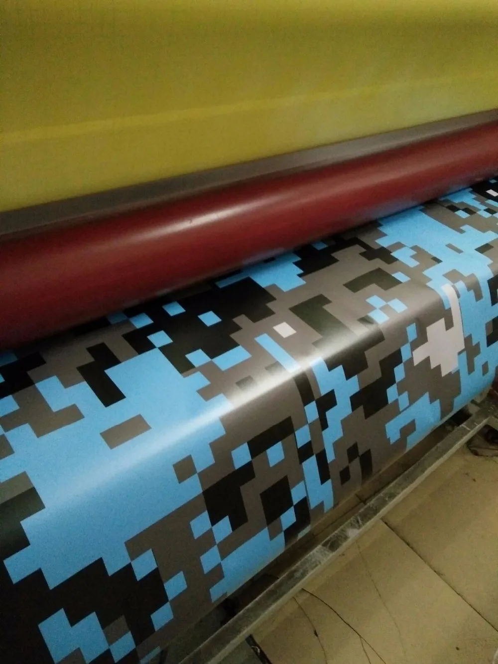 Детские синий камуфляж дети виниловая пленка для отделки автомобиля с воздушных