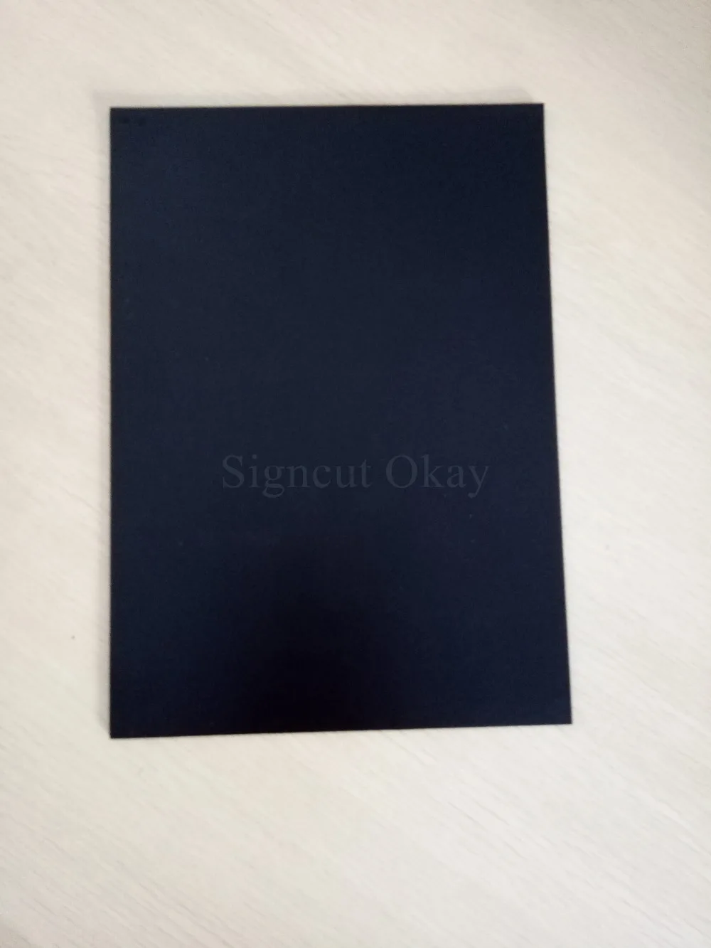 1 шт. резной резиновый лист с логотипом Trotec импортный качественный черный цвет A4