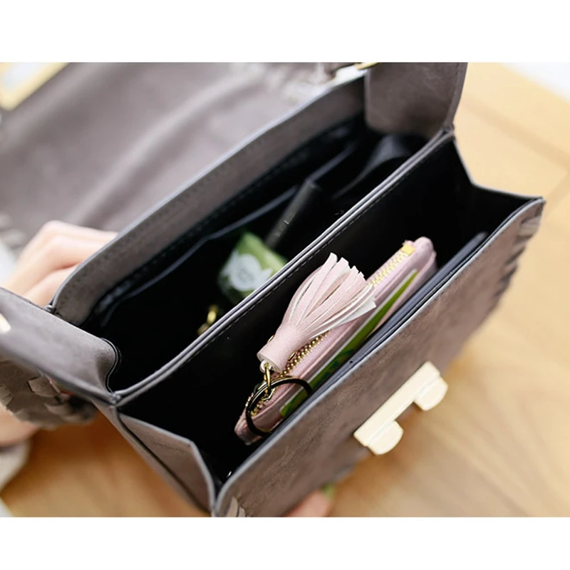 BERNO Fly/Новинка мини-кисточка из нубука для женщин держатель карт милый ID с