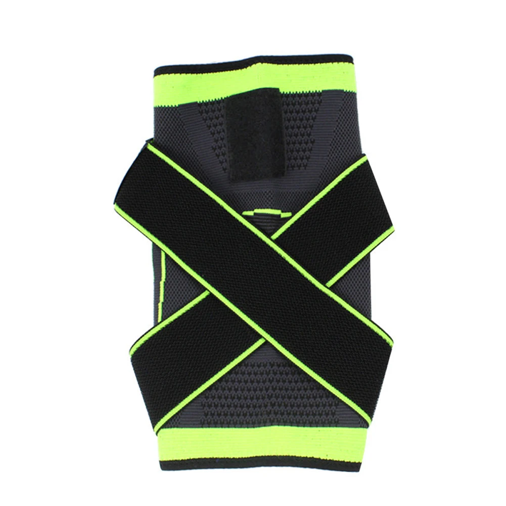 

3D Pressurized Fitness Running Cycling Knee Support Braces Elastic Nylon Sport Compression Pads Sleeve for Basketball