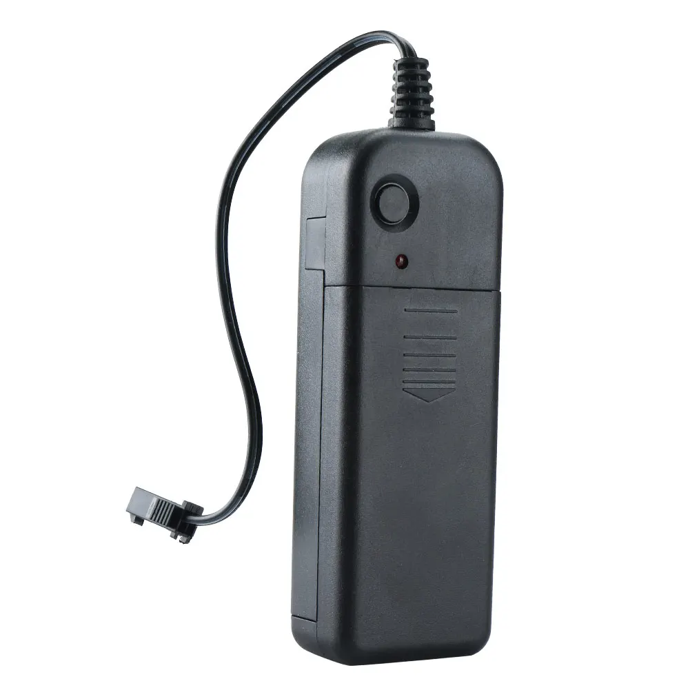 Новый портативный EL провод свет батареи контроллер драйвер конвертер для 1 5 м