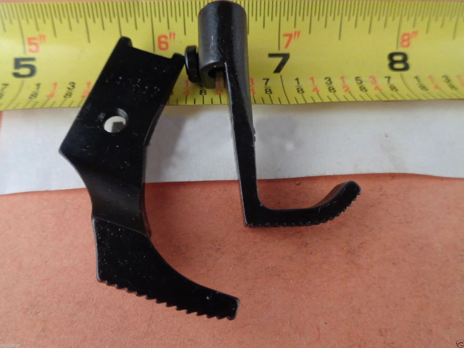 

LONG LEFT TOE ZIPPER WALKING FOOT SINGER CONSEW JUKI 241 BROTHER TACSEW ARTISAN