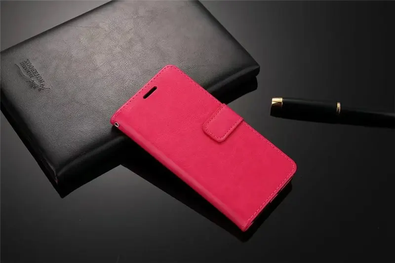 Red Для meizu pro 7 Plus, кожаный чехол-кошелек из искусственной кожи с отделением для карт, чехол-книжка для meizu pro 7 plus, чехол-кошелек с подставкой для meizu pro 7 - Цвет: Red