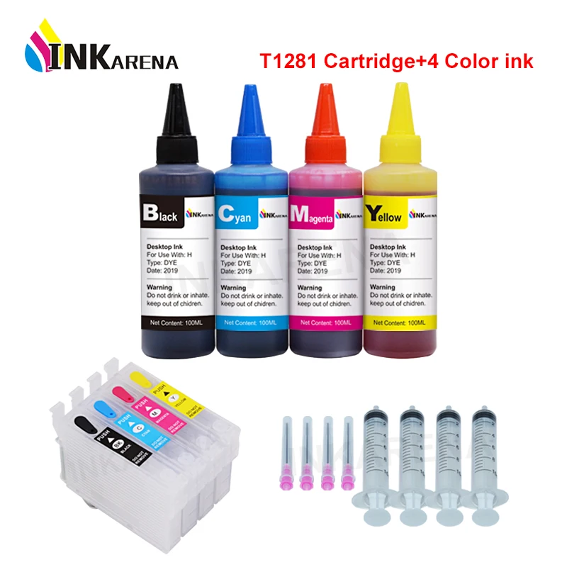 Чернила для принтера Epson Stylus SX130 S22 SX125 SX230 SX430W SX425W SX435W SX445W BX305F 100 мл | Компьютеры и