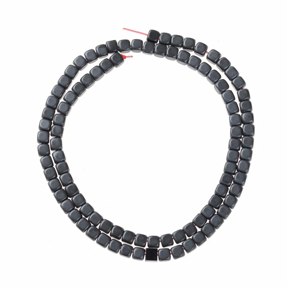 

Natural Stone Hematite Beads Matt Square shape beads 2mm 4mm for 211pcs 98Pcs DIY Necklace Bracelet Jewelry Making Accessories