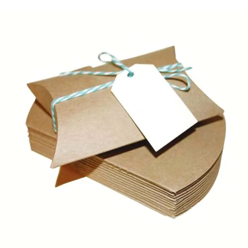 10 шт. новый коричневый пользу конфеты подарок Коробки для свадебный присутствует