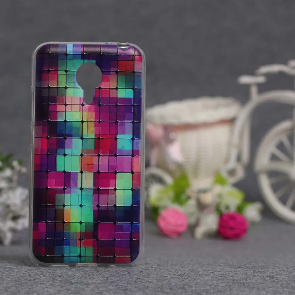 Newest Case for Meizu MX5 Soft TPU Back Cover Phone Fashion 3D Relief Painting Protector Pertect | Мобильные телефоны и