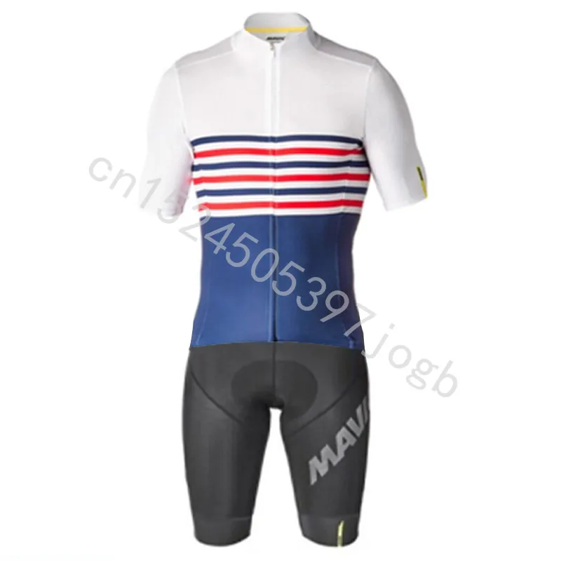 Командная одежда для велоспорта MAVIC, велосипедная майка, Ropa Ciclismo, мужская летняя велосипедная майка, облегающий костюм, 9D, велосипедные шорты, комбинезон - Цвет: 11