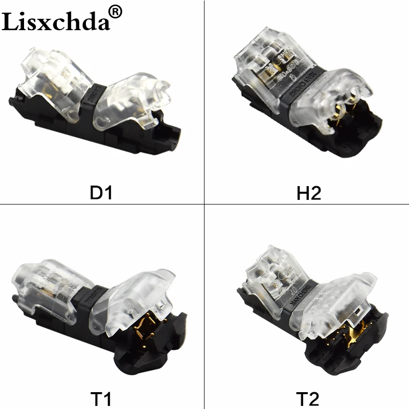 5 шт. Быстрый сращивания проволочный замок на скотче коннектор для 1 булавки 2 24 18AWG