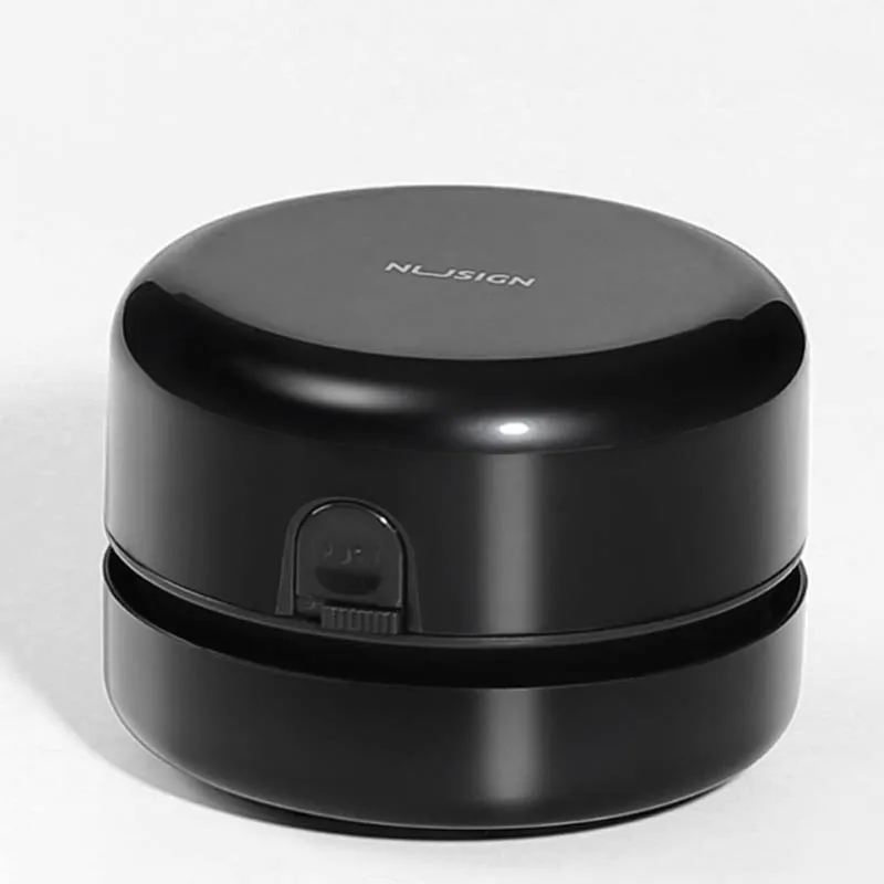 Black Настольный пылесос Xiaomi NUSIGN, мини Настольный пылесос, портативный легкий прочный пылесос для школы, класса, офиса - Цвет: Black
