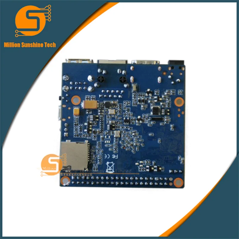 Мини BPI-M2+ plus Banana Pi M2+ plus H3 четырехъядерный 1 Гб ОЗУ 8 ГБ eMMC BPI M2+ плюс WiFi и Bluetooth демонстрационная плата одноплатный компьютер