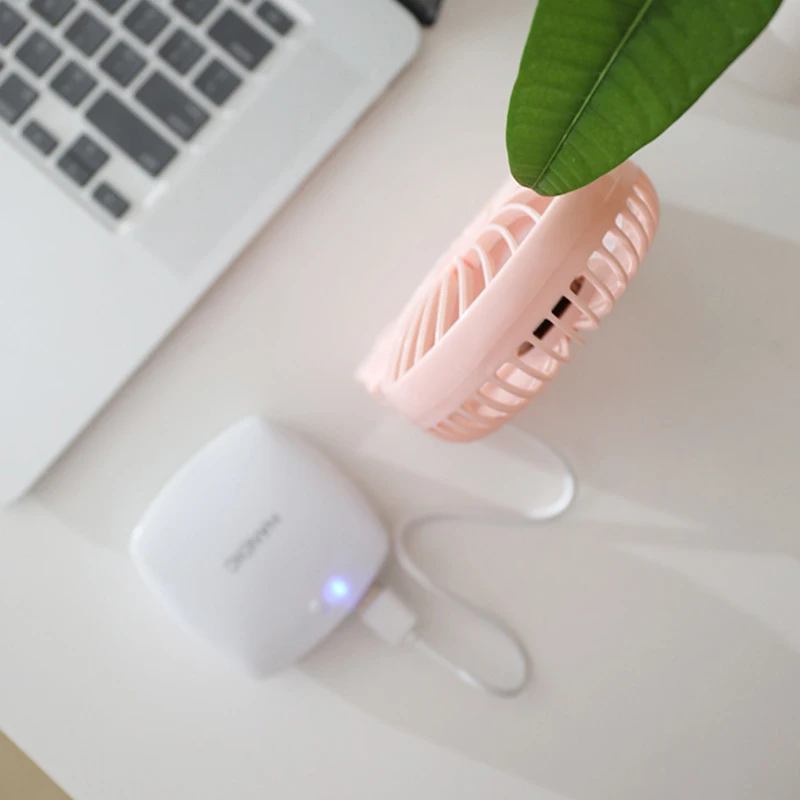 3 скоростной Usb настольный мини вентилятор портативный Перезаряжаемый ABS пластик