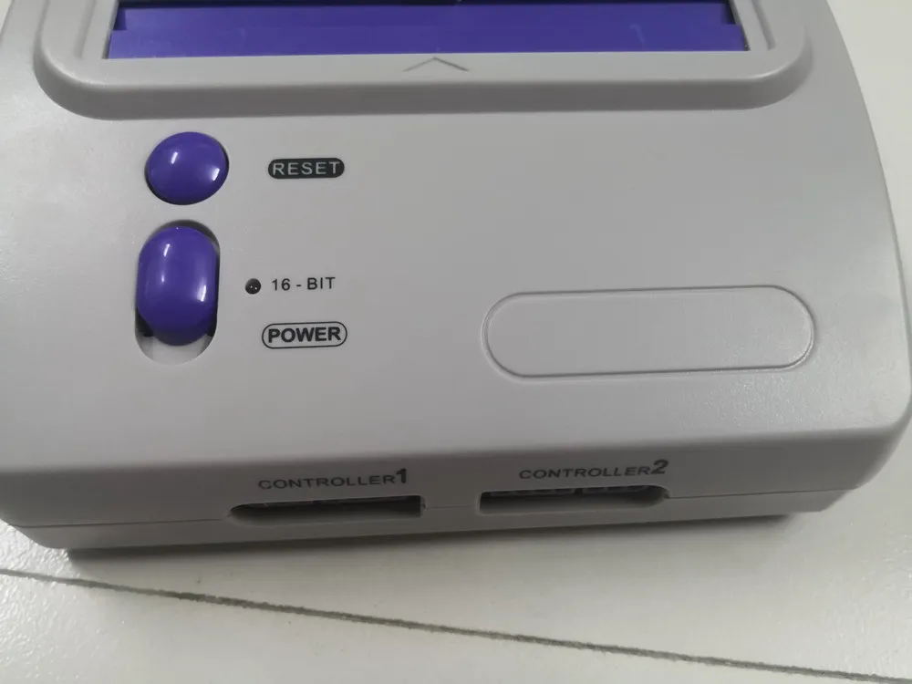 Новинка для ТВ Видео игровая консоль для Snes 16 бит игры с двумя Проводные джойстики S-Video& NTSC RCA выход