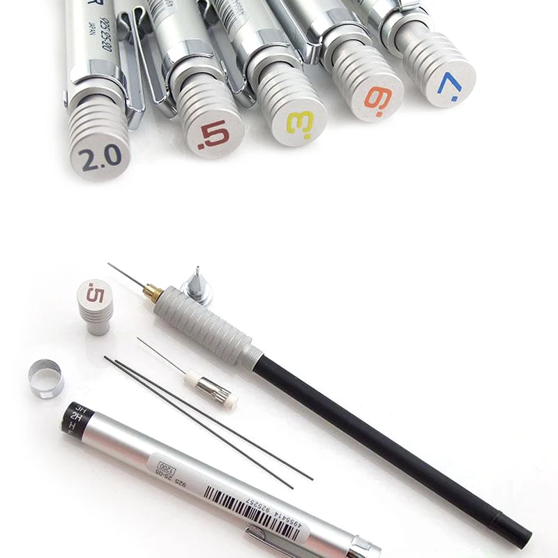 Пособия по немецкому языку Staedtler 925 25 старших графит составление автоматический механический/чертеж/металлический пенал доя карандашей, пенал 0,3/0,5/0,7/0,9/2,0 мм школы и офиса