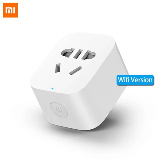 standard cn plug Новое поступление, Xiao mi jia, Wi-Fi, mi, умная розетка, Wi-Fi версия, беспроводной пульт дистанционного управления, адаптер, включение и выключение питания с телефоном - Цвет: standard cn plug