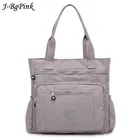 Женская нейлоновая сумка высокого качества, повседневная большая сумка через плечо, модная вместительная сумка-тоут, брендовая дизайнерская Водонепроницаемая большая сумка