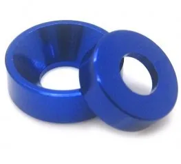 10pcs* M4 Aluminum Alloy Counter-Sunk Screw Gasket Washer (Multicolor) good quality images - 6