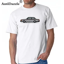 Новая повседневная футболка Volvo 242 GT 200 серии Купе кирпич Мужская