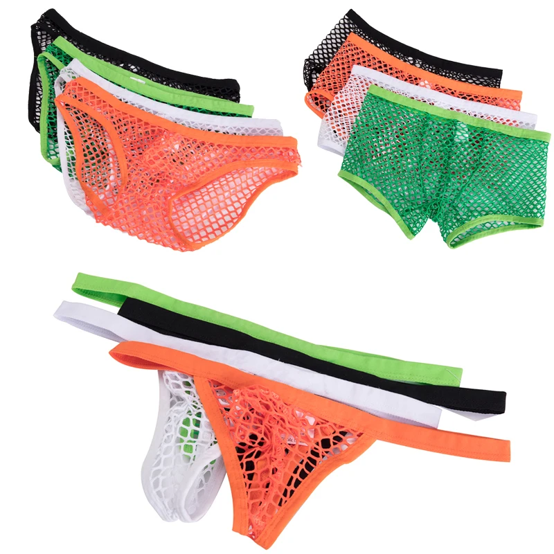Лидер продаж сексуальное мужское бикини KOLCY сетчатые стринги нижнее белье джоки