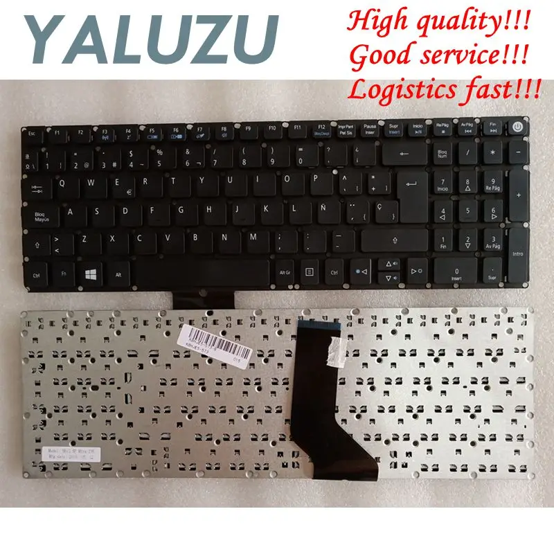 YALUZU для Acer Aspire 3 A315 21 31 51 52 21G 51G SP клавиатура с испанской раскладкой без