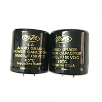 one pair original 10000uf 50v 30x45mm diy audio capacitor 85 degrees grade power cap