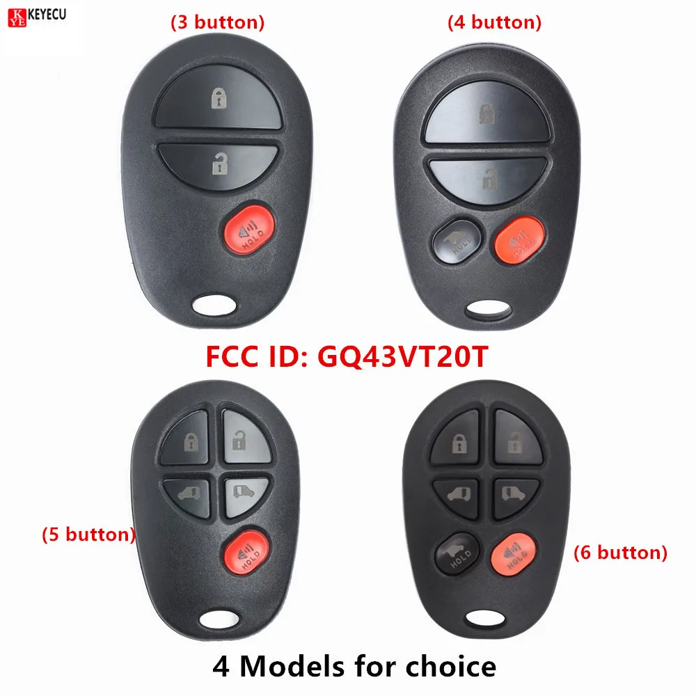 Запасная деталь Keyecu ID ФКС: GQ43VT20T для TOYOTA Sienna 2004 2005 2006 2007 2008 2009 2010 2011 2012 - купить по