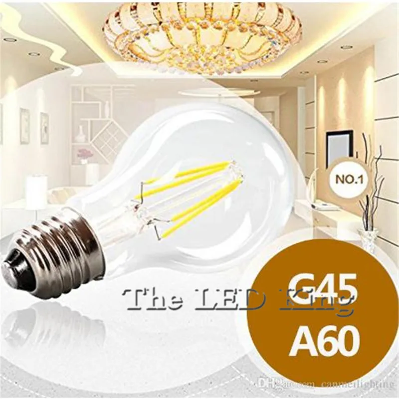 Светодиодный светильник накаливания E27 220V с регулируемой яркостью Edison 6W 16W 18W