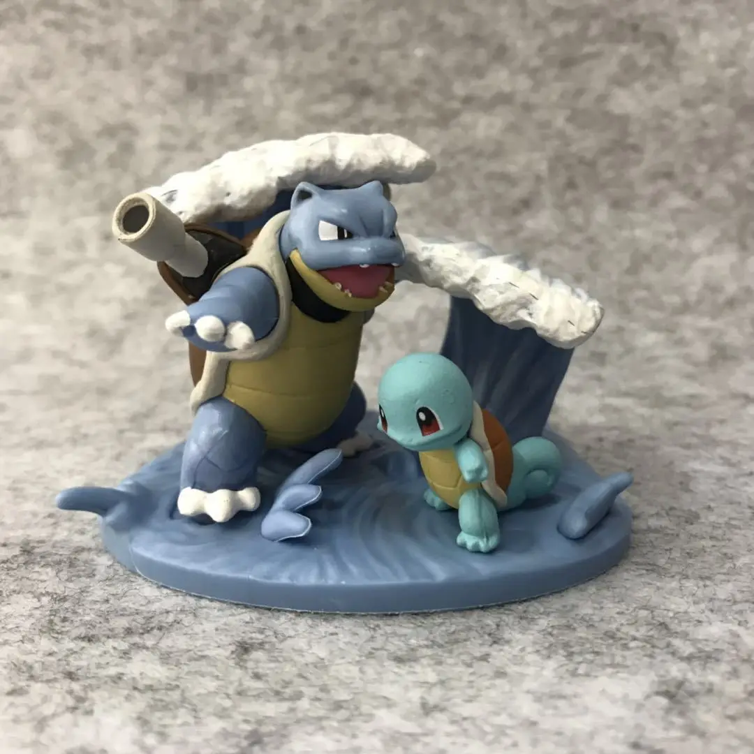 4 шт./компл. аниме Bulbasaur Squirtle Charmander фигурку модель игрушки|Игровые фигурки и