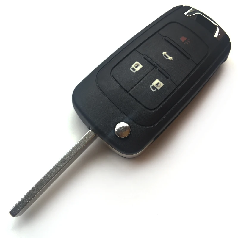 4 Кнопки 2 3 4 5 кнопок Складной флип чехол для ключей для Chevrolet Cruze 2009 2010 Aveo Epica Impala Camaro корпус автомобильного ключа дистанционного управления Fob крышка - Количество кнопок: 4 Кнопки