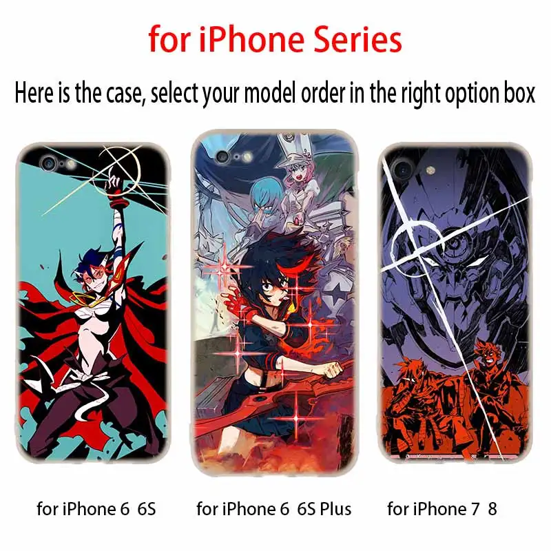 Полностью металлический чехол с алхимиком Kill La JoJo силиконовый мягкий для iPhone 12 11
