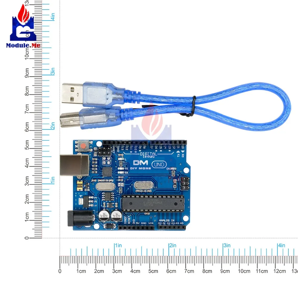 UNO R3 I/O ISP 3,3 V 5V ATMEGA328P макетная плата ATMEGA16U2 с usb-кабелем для модуля расширения Arduino