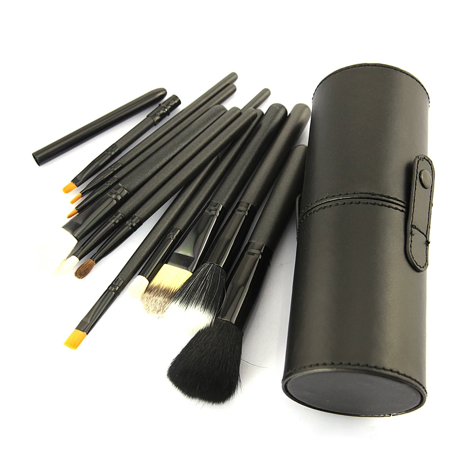 Набор профессиональных кистей для макияжа BLUEFRAG 12 шт. набор косметических