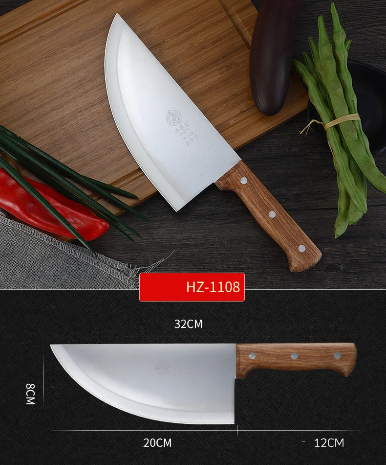 DENG нержавеющая сталь профессиональный мясник ножи Набор Slaghter дом нарезки мяса инструмент крупного рогатого скота овец свинья обвалка нож свинина Кливер