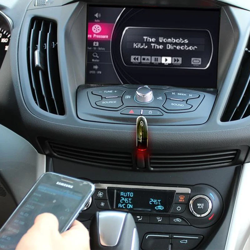 Kebidumei Super Mini гарнитура Bluetooth автомобильный комплект приемник AUX Выход адаптер